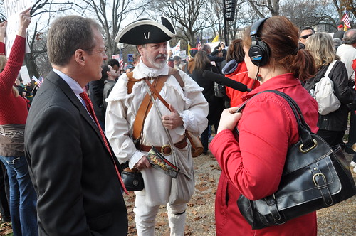 Kingston, Temple Interviewed at Code Red Rally by Congressman Jack Kingston.
